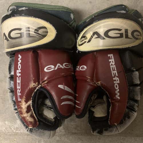 Pro Stock Arizona Phoenix Coyotes Eagle Hockey Gloves 14”