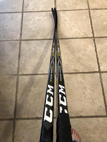 CCM Super Tacks 2.0 Hockey Stick Righty Toe Senior