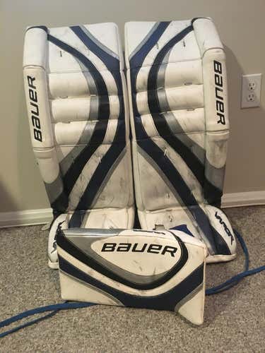 33" Bauer Goalie Leg Pads Senior