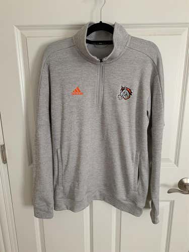NEW! Adidas Kansas City Mavericks Hockey 1/4 Zip Up Men's Size Large