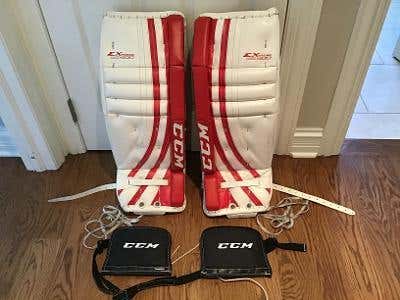 26" CCM Extreme Flex 400 Goalie Leg Pads Youth