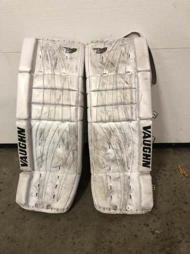28" Vaughn Velocity V7 Goalie Leg Pads Intermediate Pro Stock