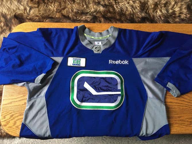 Vancouver Canucks 58 Reebok Jersey Pro Stock