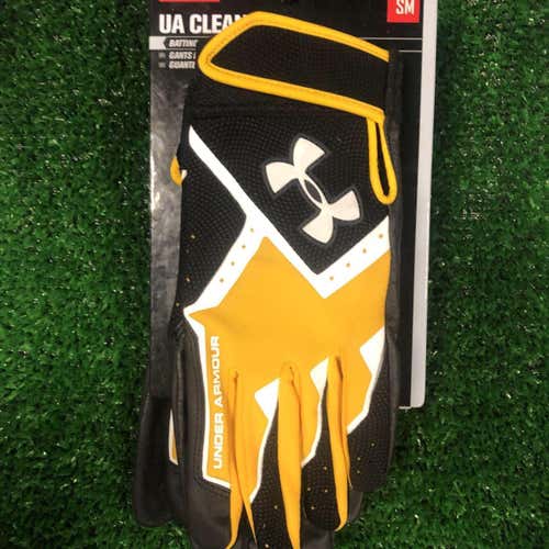 Men's Size Small Under Armour  CLEAN UP Batting Gloves