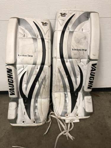 26" +1 Vaughn Velocity V5 Goalie Leg Pads Youth