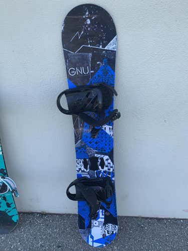 Men's 159 cm GNU carbon credit BTX Snowboard