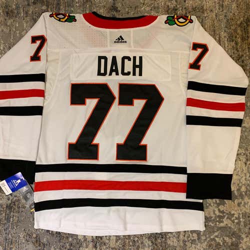 KIRBY DACH #77 Chicago Blackhawks Replica Adidas Game Jersey NEW WITH TAGS!