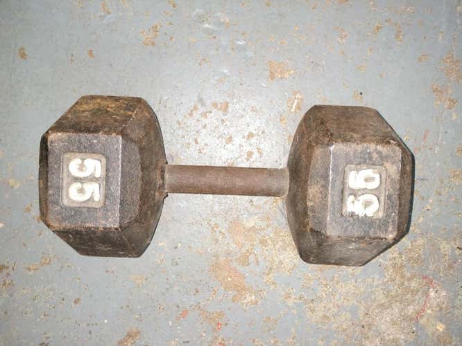 DUMBELL 55 LBS.