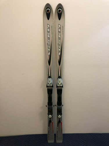 Stockli Laser SC Downhill Skis 168 cm. Marker Titanium 1200 Bindings NICE!