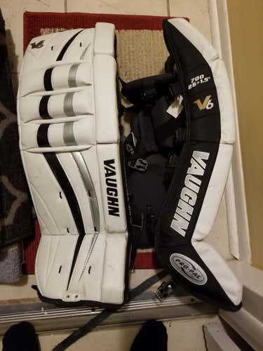 26" Vaughn Velocity V6 Goalie Leg Pads Junior