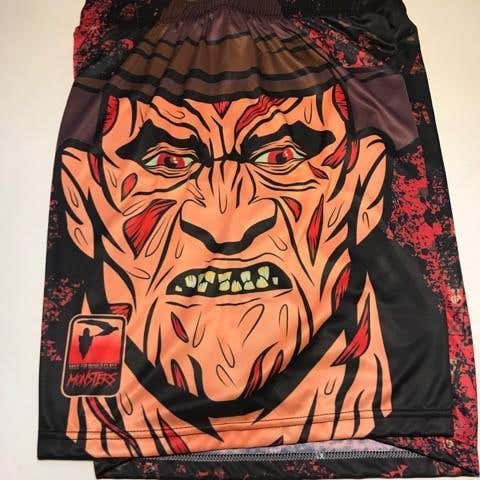 New Freddy Krueger Lacrosse Shorts Adult XL