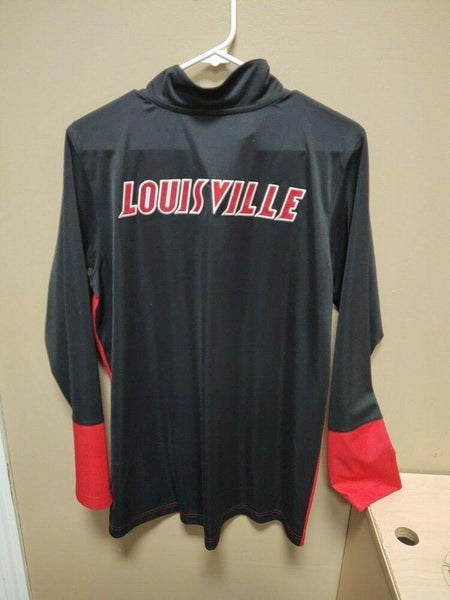 New Adidas Womens Louisville Cardinals 1/4 Zip Pullover SZ Large |  SidelineSwap