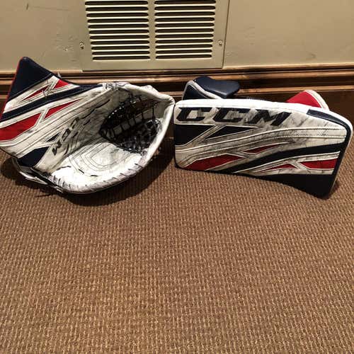 Berube Pro Return CCM Extreme Flex Pro 4 Glove Set