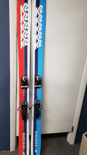 2018-2019 K2 Marksman 184 cm Skis With Look Pivot 12 Binding