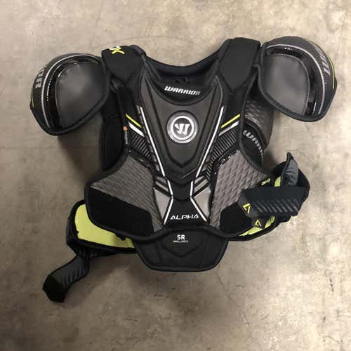 New Small Alpha DX Pro Shoulder Pads Senior
