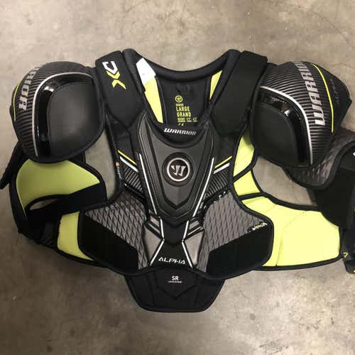 New Large Alpha DX Pro Shoulder Pads Senior
