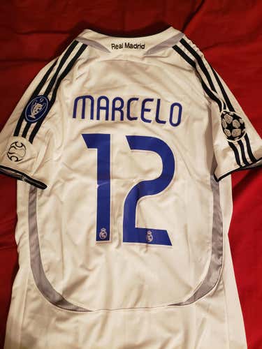 2006-07 Marcelo #12 Real Madrid Champions League jersey
