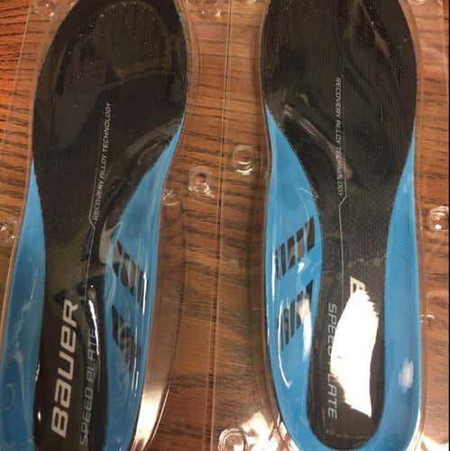 New Bauer speed plate hockey skate insoles size 7.5