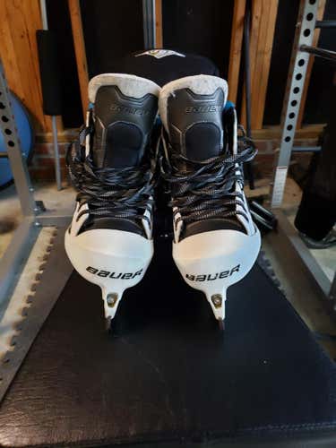Bauer Reactor 9000 Pro Goalie Skates w/ Step Steel Senior Size 6EE