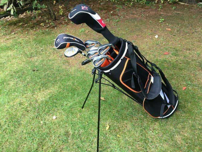 Nice Complete Set of Mens Right Handed Golf Clubs & Bag