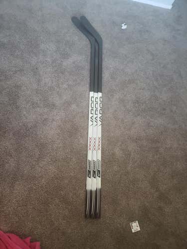 New 3 pack Bauer Hockey Stick Lefty Mid Senior vapor xxxx
