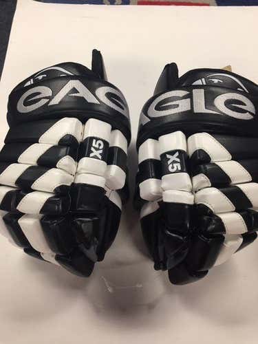 New X5 Gloves Junior blk/white 13