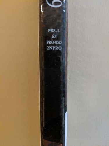 Bauer NEXUS 2N Pro Hockey Stick Lefty P88 65 flex Intermediate D1 Pro Stock