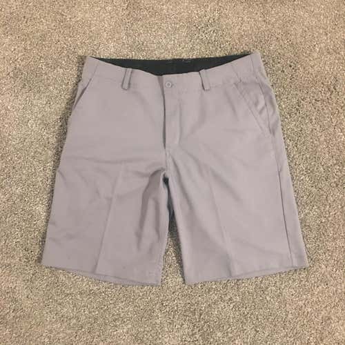 Nike Men's Dri-Fit Golf Shorts, Gray, Size 34