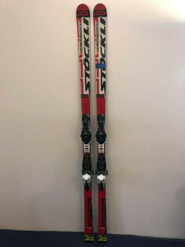 Stockli Laser GS Downhill Carving / Race Skis 188 cm Salomon X20 DIN 12-20 NICE!