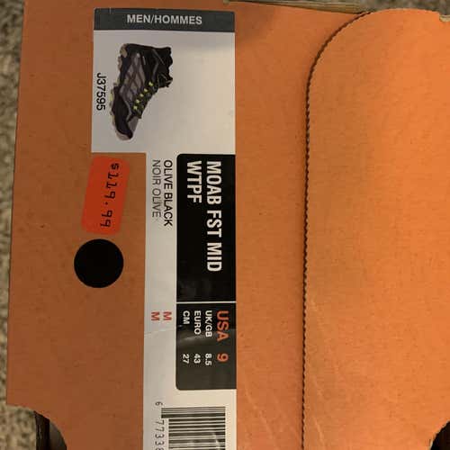 Unisex Men's 9.0 (W 10.0)  Hiking Boots Adult