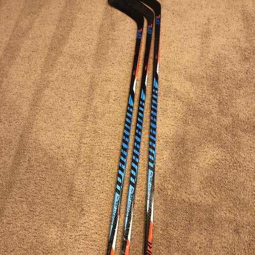 3 Pack Covert QRL Pro Hockey Stick Lefty Mid Senior