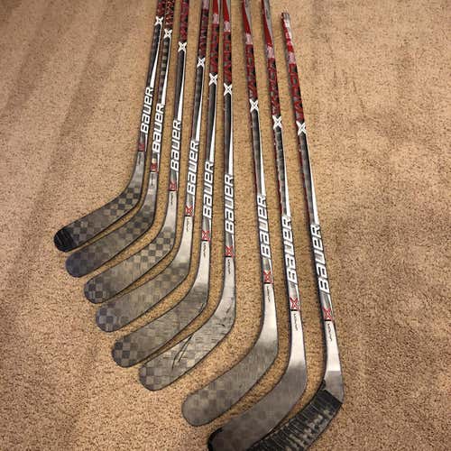 2 Pack bauer 1x 2.0 LH 87 flex p92 grip 66" tall
