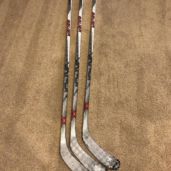 3 Pack Vapor 1X Hockey Stick Lefty Mid Senior