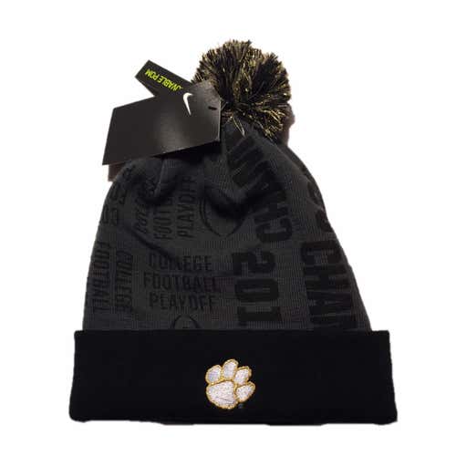 Nike Clemson Tigers CFB National Champions Beanie