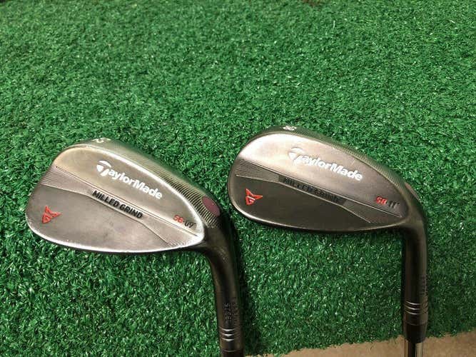TAYLORMADE MILLED GRIND 52,58 WEDGES/ RECOIL460 F2 SENIOR FLEX