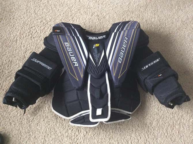 Medium Bauer Supreme 1S Chest and Arm Protector Goalie Chest Protector Senior