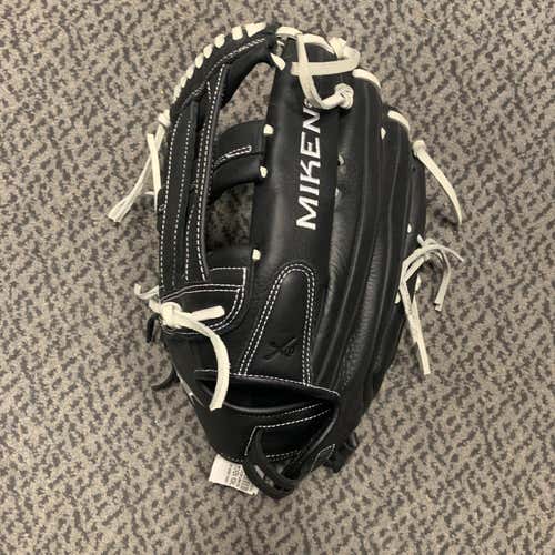 Black New Adult Miken Left Handed Outfield Koalition Softball Glove 13.5"