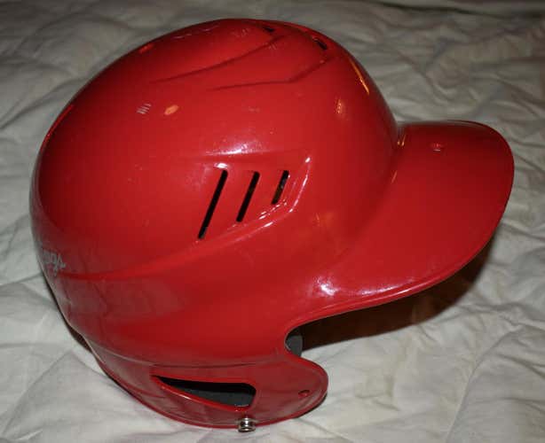 Rawlings CFBH1 Batting Helmet- Red - Fits 6 1/2 - 7 1/2