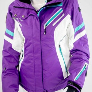 Womens Icepeak RECCO Purple Ski Jacket Ladies EUR 36 40 Burton USA Fit MED LAR No Trades