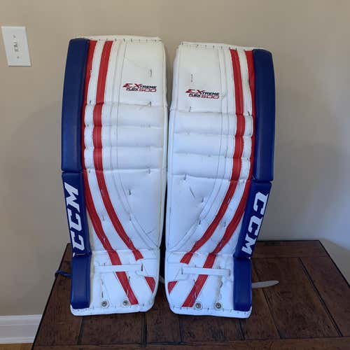 33+2” CCM Extreme Flex 500 Goalie Leg Pads Senior