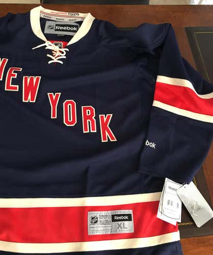 Large/XL Reebok NY Rangers Youth Jersey new w/tags Last One!