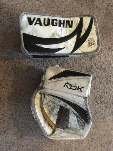 Reebok Pulse Goalie Glove & Vaughn Blocker - Regular Senior