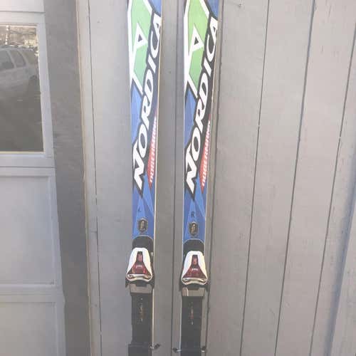 177 Nordica GS Ski / Marker 16 Din Binding