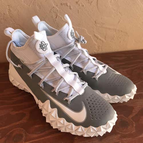 BN Size 11 Nike Huarache 6 Gray Turf Shoes