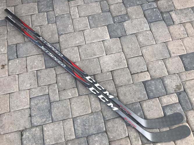 2 - CCM JetSpeed Pro Stock Hockey Stick Grip 85 Flex Left P19 9121