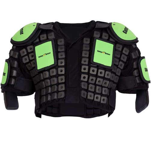 New Medium Gator Armor GA 10 Shoulder Pads Senior