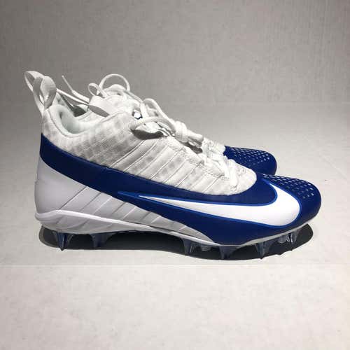 Nike Alpha Huarache 6 Pro Lacrosse Cleats Blue Size 9.5.