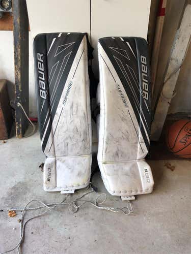 32" Bauer s190 Goalie Leg Pads Intermediate