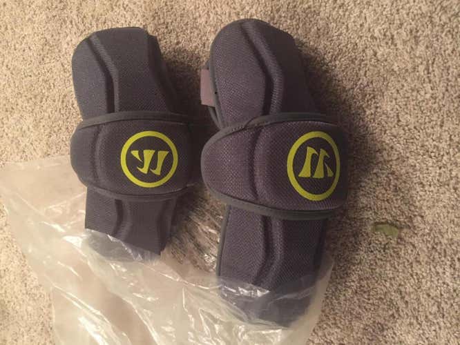 New Large Gray Warrior Fatboy (Elbow) Arm Pads