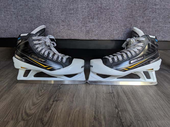 Bauer Total One NXG Hockey Goalie Skates Senior Size 8